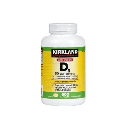 Kirkland Vitamin D3 600 Softgels