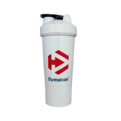 Dymatize White Shaker Bottle